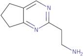 2-{5H,6H,7H-Cyclopenta[D]pyrimidin-2-yl}ethan-1-amine