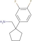 [1-(3,4-Difluorophenyl)cyclopentyl]methanamine