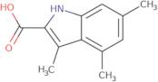 3,4,6-Trimethyl-1H-indole-2-carboxylic acid