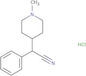 2-(1-Methylpiperidin-4-yl)-2-phenylacetonitrile hydrochloride