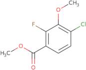 Methyl 4-chloro-2-fluoro-3-methoxybenzoate