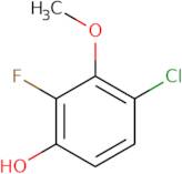 4-Chloro-2-fluoro-3-methoxyphenol