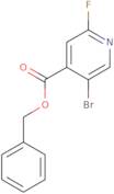 Benzyl 5-bromo-2-fluoropyridine-4-carboxylate