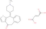 (E)-But-2-enedioic acid 2-(1-methylpiperidin-4-ylidene)-4-thiatricyclo[8.4.0.03,7]tetradeca-1(14),3(7),5,10,12-pentaen-8-one