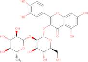 Quercetin-3-O-D-glucosyl]-(1-2)-L-rhamnoside