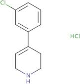 4-(3-Chlorophenyl)-1,2,3,6-tetrahydropyridine hydrochloride