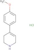 4-(4-Methoxyphenyl)-1,2,3,6-tetrahydropyridine hydrochloride