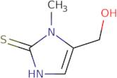5-Hydroxymethyl-2-mercapto-1-methyl-1H-imidazole