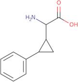 2-Amino-2-(2-phenylcyclopropyl)acetic acid