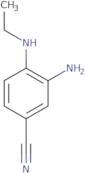 3-Amino-4-(ethylamino)benzonitrile