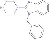 1-Benzyl-2-(piperazin-1-yl)-1H-1,3-benzodiazole