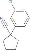 1-(3-Chlorophenyl)-1-cyclopentanecarbonitrile