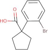 1-(2-Bromophenyl)cyclopentane-1-carboxylic acid