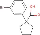 1-(3-bromophenyl)cyclopentane-1-carboxylic acid