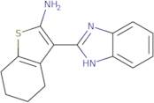 3-(1H-1,3-Benzodiazol-2-yl)-4,5,6,7-tetrahydro-1-benzothiophen-2-amine