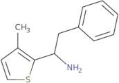 1-(3-Methylthiophen-2-yl)-2-phenylethan-1-amine