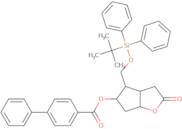 [1,1'-Biphenyl]-4-carboxylic acid (3aR,4S,5R,6aS)-4-(tert-butyldiphenylsilyloxy)methyl)hexahydro...