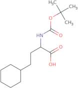 (2S)-2-{[(tert-Butoxy)carbonyl]amino}-4-cyclohexylbutanoic acid