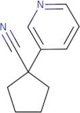 1-(Pyridin-3-yl)cyclopentane-1-carbonitrile