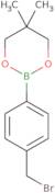 2-(4-(bromomethyl)phenyl)-5,5-dimethyl-1,3,2-dioxaborinane