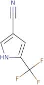 5-(Trifluoromethyl)-1H-pyrrole-3-carbonitrile
