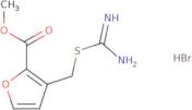 Methyl 3-[(carbamimidoylsulfanyl)methyl]furan-2-carboxylate hydrobromide