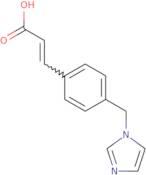 3-[4-(1-Imidazolylmethyl)phenyl]-2-propenoic acid