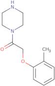 2-(2-Methylphenoxy)-1-(piperazin-1-yl)ethan-1-one