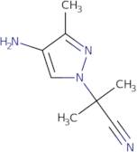 2-(4-Amino-3-methylpyrazol-1-yl)-2-methylpropanenitrile