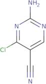 2-amino-4-chloropyrimidine-5-carbonitrile