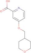 4-(Oxan-4-ylmethoxy)pyridine-2-carboxylic acid