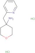 4-(Pyridin-2-ylmethyl)oxan-4-amine dihydrochloride