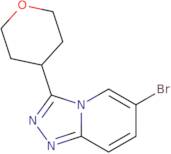 6-Bromo-3-(oxan-4-yl)-[1,2,4]triazolo[4,3-a]pyridine