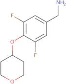 [3,5-Difluoro-4-(oxan-4-yloxy)phenyl]methanamine