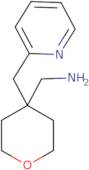 [4-(Pyridin-2-ylmethyl)oxan-4-yl]methanamine