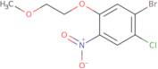 1-Bromo-2-chloro-5-(2-methoxyethoxy)-4-nitrobenzene