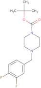 tert-Butyl 4-[(3,4-difluorophenyl)methyl]piperazine-1-carboxylate