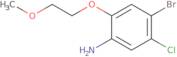 4-Bromo-5-chloro-2-(2-methoxyethoxy)aniline