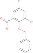 2-(Benzyloxy)-1-bromo-5-fluoro-3-nitrobenzene