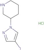 3-(4-Iodopyrazol-1-yl)piperidine HCl