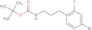 N-BOC-3-(4-bromo-2-fluorophenyl)propylamine