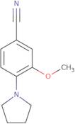 3-Methoxy-4-(pyrrolidin-1-yl)benzonitrile