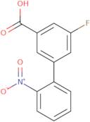 3-Fluoro-5-(2-nitrophenyl)benzoic acid