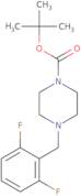 tert-Butyl 4-[(2,6-difluorophenyl)methyl]piperazine-1-carboxylate