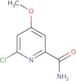 6-Chloro-4-methoxypyridine-2-carboxamide