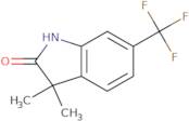 3,3-Dimethyl-6-(trifluoromethyl)-2-indolinone