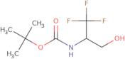 tert-Butyl N-[(2S)-1,1,1-trifluoro-3-hydroxypropan-2-yl]carbamate