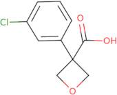 3-(3-Chlorophenyl)oxetane-3-carboxylic acid