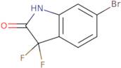 6-bromo-3,3-difluoroindolin-2-one