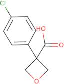 3-(4-Chlorophenyl)oxetane-3-carboxylic acid